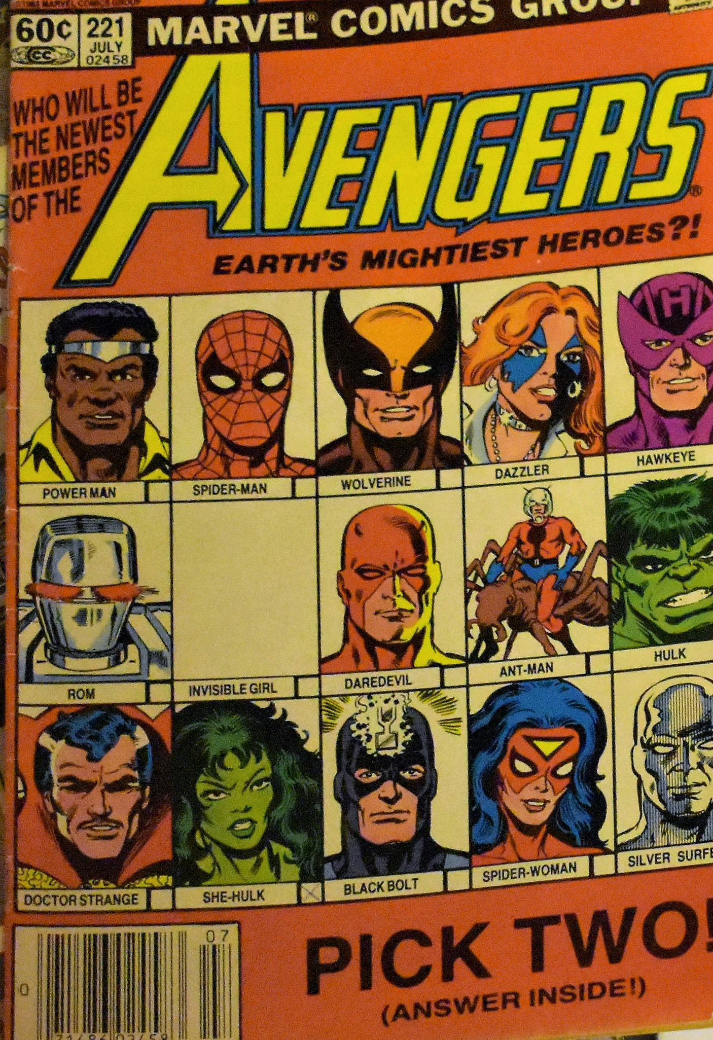 Avengers Comic Covers