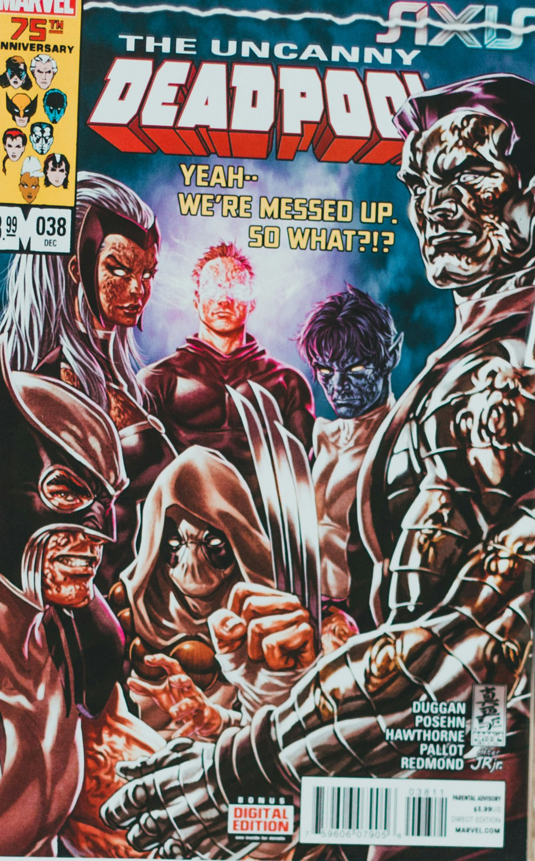 Deadpoool Comic Cover