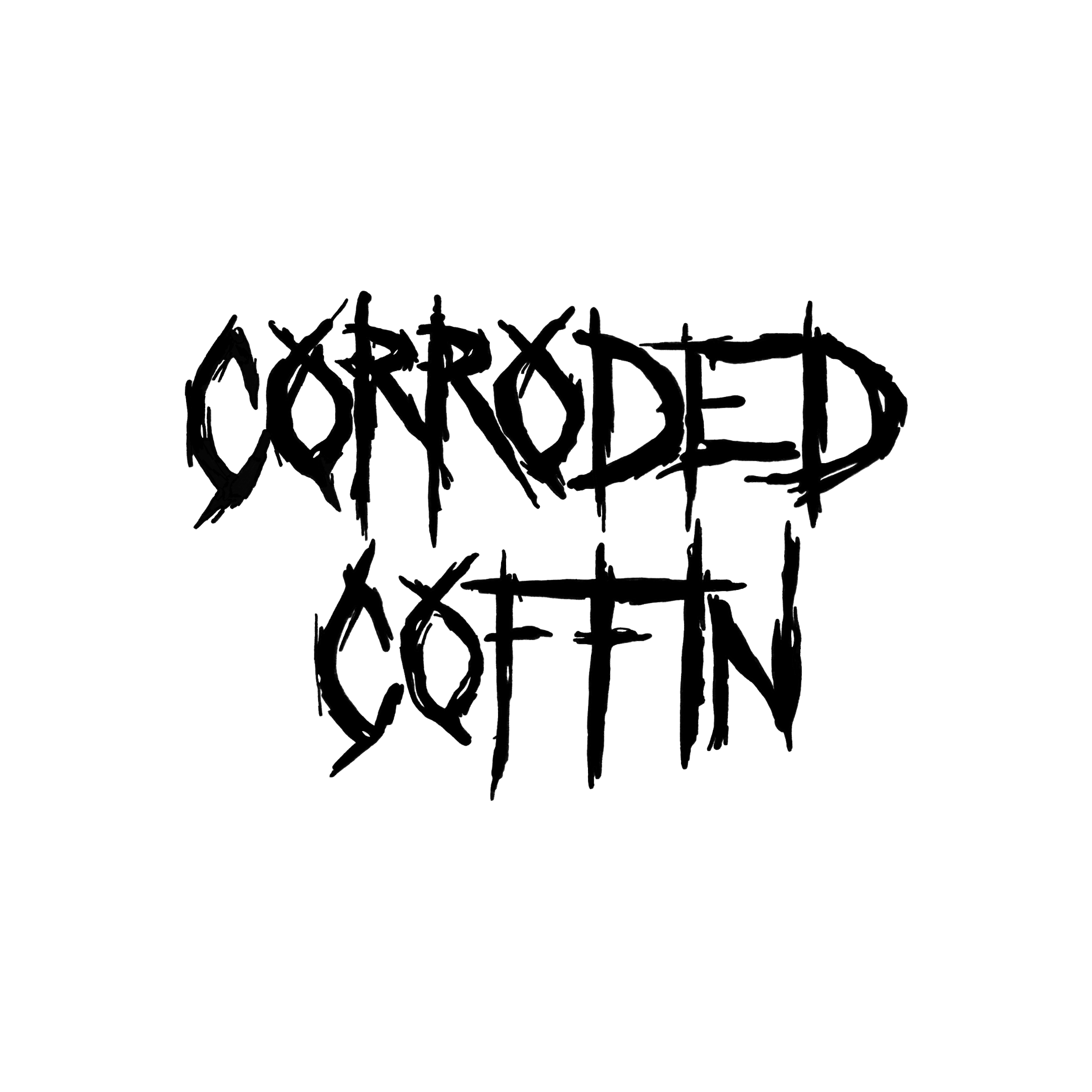 Corroded Coffin Logo